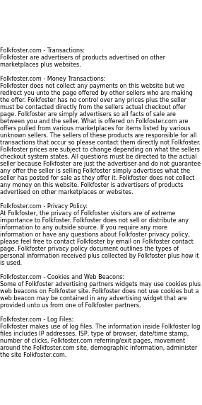 folkfoster privacy