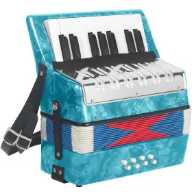 Aklot Mi9976 17 Key Piano Accordion Lightweight And Compact Acordeon Celluloid Accordions