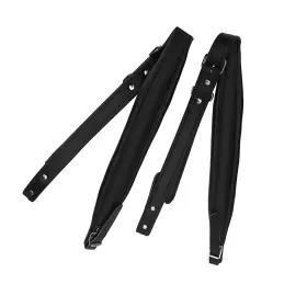 As The Discription Shown 298326813494 Black Accordion Straps Leather Soft Pu
