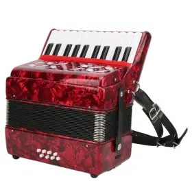 Broleo0qfht2kus9 Broleo Accordion Fine Workmanship 8 Bass Red For Beginners To Play