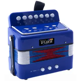 D Luca Dl105-bl Dftluca Kids Series Button Accordion Blue