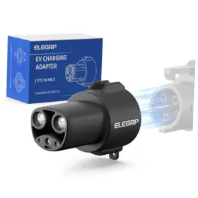 Ele Group Co. Ltd Eca25-sn080-ac01 J1772 To Tesla Adapter 80a 240v Fast Charging Nacs