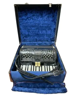 6253 Enrico Roselli Vtg Accordian Made In Italy