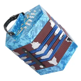 Eujgoov 032652755220 Concertina Accordion 20-button Portable Profes
