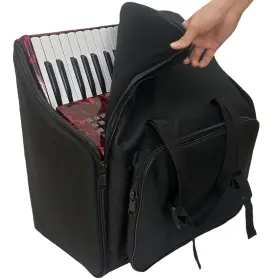 Highlight 701-accor-60-blk Thicken Accordion Bag Storage Case For 60 Bass Keyboard Button Accordions Bay
