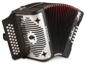 Hohner 048667001466 3100gb Panther Tex Mex Gcf Accordion