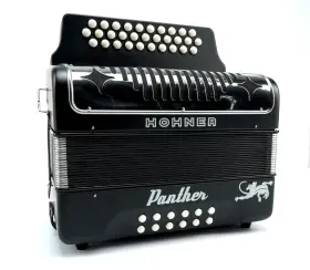 Hohner 190786291478 31 Key Panther Diatonic Accordion