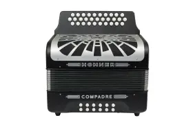 Hohner 190786296992 Cofb Compadre Accordion F/bb/eb Black