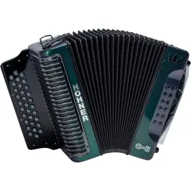 Hohner 190786392984 Corona C-ii Gcf Accordion Green To Gold