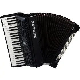 Hohner 197881193058 Bravo Iii 120 Accordion With Black Bellows Rf