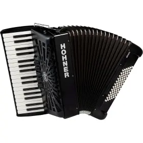 Hohner 197881249618 Bravo Iii 72 Accordion With Black Bellows Rf