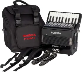 8-bass Hohner 842659103783 Student X Beginner Piano Accordion