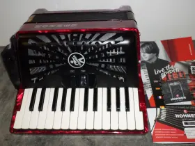 Br48red Hohner Accordions Bravo Ii 48 Chromatic Piano Key Accordion - Wife Doesnftt Appreciate It