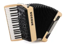 Br72-br Hohner Bravo Mycolor Iii 72 Chromatic Piano Key Accordion Earth - Beige Red