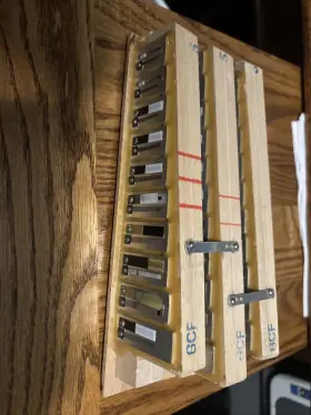 Ta12038 Hohner Reed Blocks For Panther Corona Or Similar Accordions In Gcf - Sol