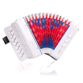 Mi3349 Horse Kids Accordion 10 Keys Button Control Kid Accordions Musical Instruments For