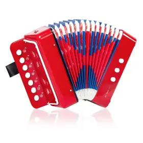 Horse Mi3350 Button Accordion 10 Keys Control Kids Musical Instruments For Kids