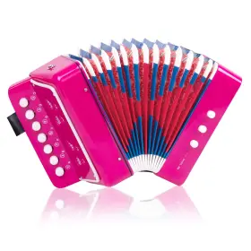 Mi3351 Horse Button Accordion 10 Keys Control Kids Musical Instruments For