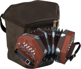 Inc Usa 726084338500 49-key D40 Concertina With Gig Bag