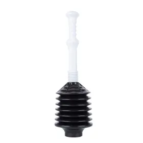 Js Jackson Supplies Jsp3514whtblk Professional Bellows Accordion Toilet Plunger High Press