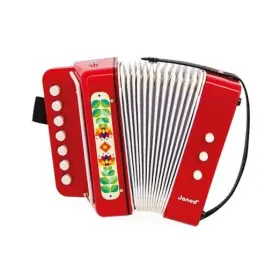 J07654 Juratoys Gioia Bellows Accordion - Childrens Musical Instrument Imitation And