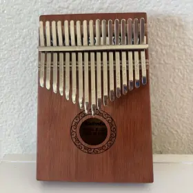 W-17t Kalimba Thumb Harp Model New No Box With Accessories 17 Key Piano