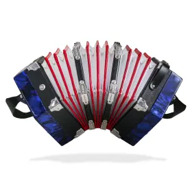 Kekangerly 763559511846 Concertinas 20-key Accordion For Adults And Beginners Professional Hexagonal A