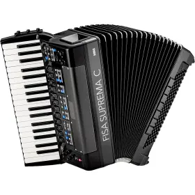 Korg 197881485375 Fisa Suprema Compact Digital Accordion With Keys Rf