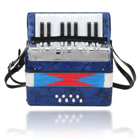 Accordions999 Kuidamos Small Accordion 17 Keys 8 Bass Instrument Para Ni Os Acordeones Par