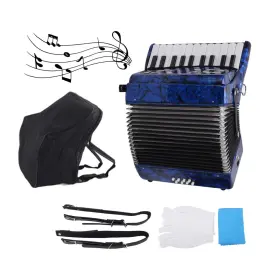 Kuidamosvg9soqgwa2717-13 Kuidamos Acordeones Para Adultos Acorde N De Adulto Azul 22 Keys 8 Bass Accordion Ins