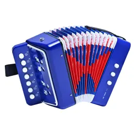 Lieke-103a Lieke Kids Accordion 10 Keys Button Accordian Musical Toy Instrument Mini