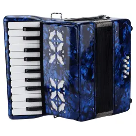 Luqeeg 403669691979 Accordion 22 Keys 8 Bass Piano With Straps For Beginners Adults St