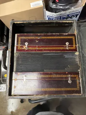 1920 M.hohner Factory Stenciled Accordion In C Circa Restored And Tuned German