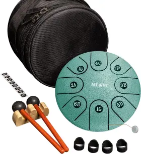 Ts-2000 M Mi & Vi Mi&vi Ocean Rain Drum For Outside Garden 8 Notes 6 Inches Inch Green
