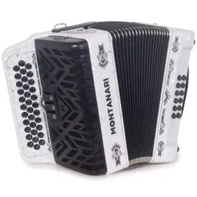 3412 Montanari 759126153717 Cm Ii Accordion 3 Switch Gcf White