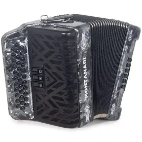 3412 Montanari 759126164072 Cm Ii Accordion 3 Switch Fbe Gray