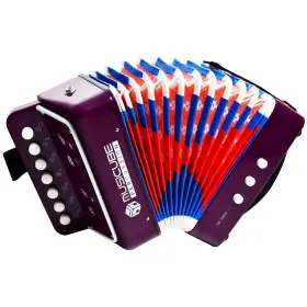 Musicube 795853710328 Kids Accordion Instrument Toys 10 Keys Button Small For Boys