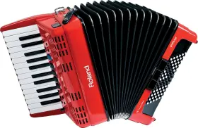 Fr-1x-rd Roland Fr-1x Piano-type V-accordion - Red