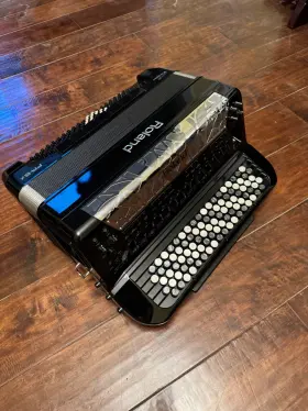 Fr8xbbkr Roland Fr-8xb Button-type V-accordion - Black