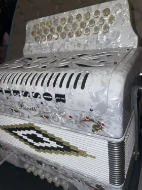 Ros3112-fbe-bl Rossetti Fbe Button Accordion White