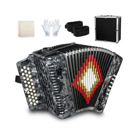 Rowadtim 763559509676 Accordion Diatonic 31 Keys 12 Bass For Adults Beginners P