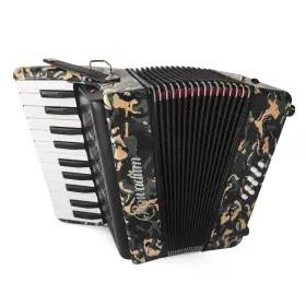 Rowadtim 763559510177 Accordion - 22 Key 8 Bass Professional And Beginner Keyboard With Ad