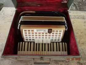 Scandalli L191/5 Vintage Accordion 41 Keys 120 Bass Buttons