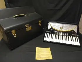 N519 Settimio Soprani N519/23 Accordion - Black