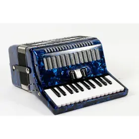 Sm-2648 Sofiamari 197881179595 26 Piano 48 Bass Accordion Dark Blue Pearl Ob