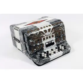 1978179946 Sofiamari 197881179946 Nsm-3412 34-button 12 Bass Accordion Fbe Gray/white/gray Ob