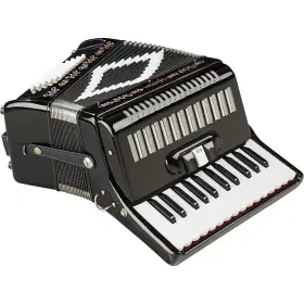 Sm-2648 Sofiamari 197881193041 26 Piano 48 Bass Accordion Black Pearl Rf