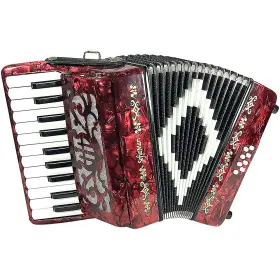 Sofiamari 197881273927 Mini Traveler Accordion - Red Pearl Rf