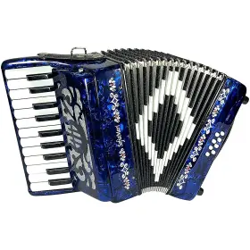 Sofiamari 197881305178 Mini Traveler Accordion - Dark Blue Pearl Rf