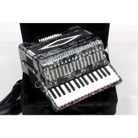 Sm-3232 Sofiamari 197881320140 32 Piano Bass Accordion Gray Pearl Ob